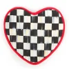 Courtly Check Heart Potholder