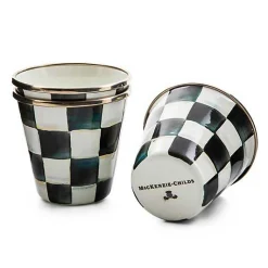 Courtly Check Herb Pots, Set of 3