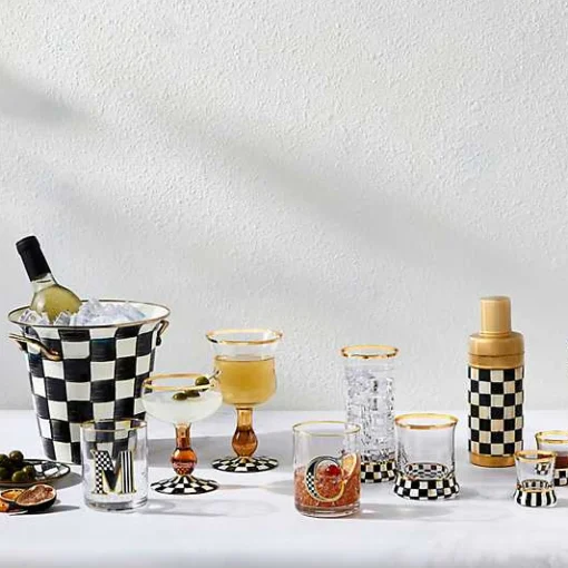 Courtly Check Highball Glass, Set of 2