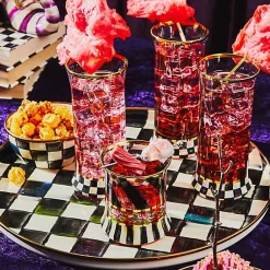Courtly Check Highball Glass, Set of 2