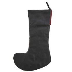 Courtly Check Holiday Nutcracker Stocking