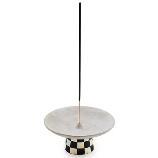 Courtly Check Incense Holder