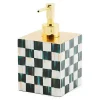 Courtly Check Lacquer Soap Pump