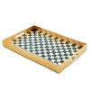 Courtly Check Lacquer Tray