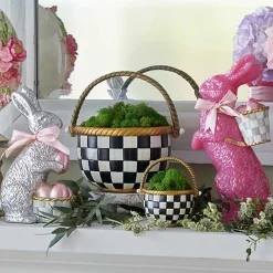 Courtly Check Large Basket