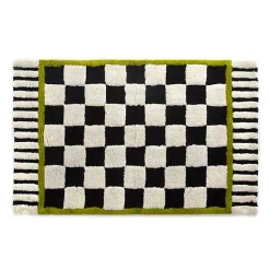 Courtly Check Large Bath Rug