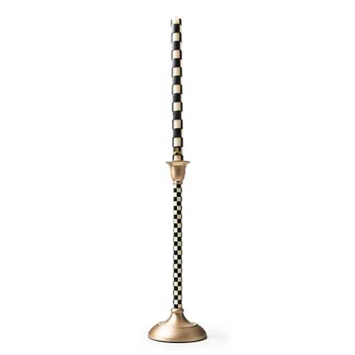Courtly Check Large Candlestick