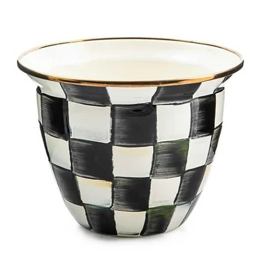 Courtly Check Large Flower Pot
