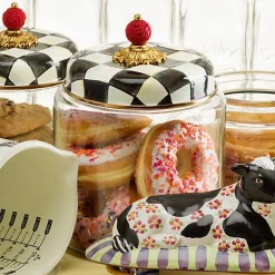 Courtly Check Large Kitchen Canister