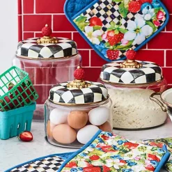 Courtly Check Large Kitchen Canister