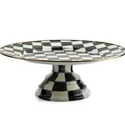Courtly Check Large Pedestal Platter