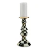 Courtly Check Large Pillar Candlestick