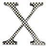 Courtly Check Letter - X