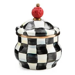 Courtly Check Lidded Sugar Bowl