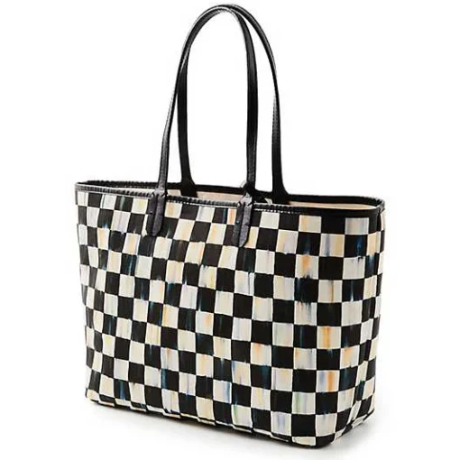 Courtly Check Marche Medium Tote