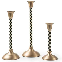 Courtly Check Medium Candlestick