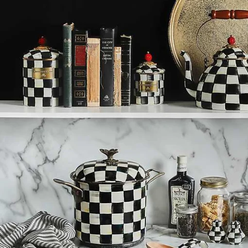 Courtly Check Medium Canister