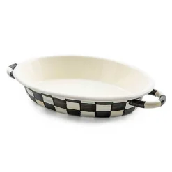 Courtly Check Medium Oval Gratin Dish