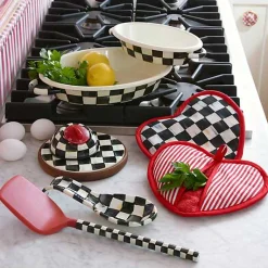 Courtly Check Medium Oval Gratin Dish