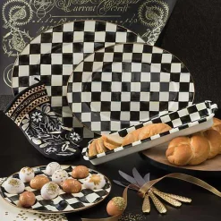 Courtly Check Medium Oval Platter