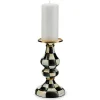 Courtly Check Medium Pillar Candlestick