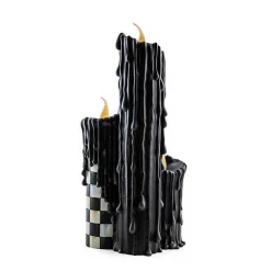 Courtly Check Melting Candle Cluster
