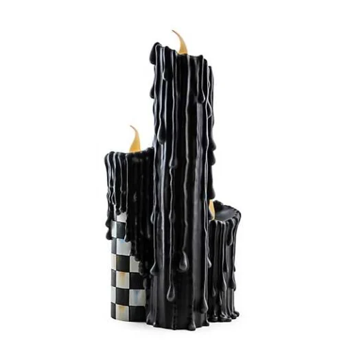 Courtly Check Melting Candle Cluster