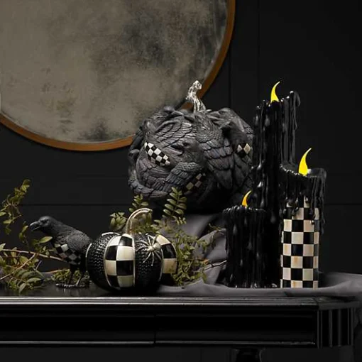 Courtly Check Melting Candle Cluster