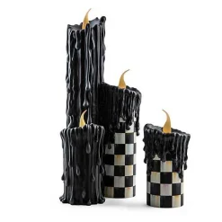 Courtly Check Melting Candle Cluster