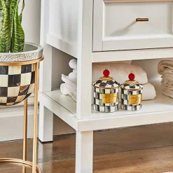 Courtly Check Mini Canister