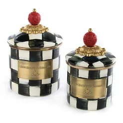 Courtly Check Mini Canister