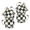 Courtly Check Mugs, Set of 4