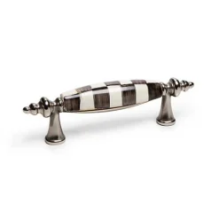 Courtly Check Nickel Drawer Pull