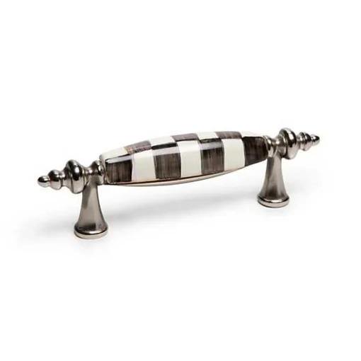 Courtly Check Nickel Drawer Pull
