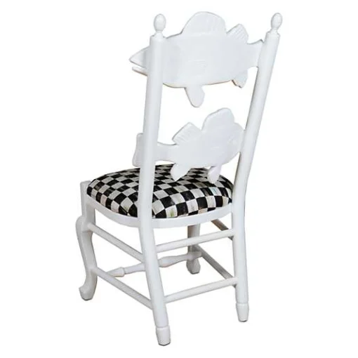 Courtly Check Outdoor Fish Chair