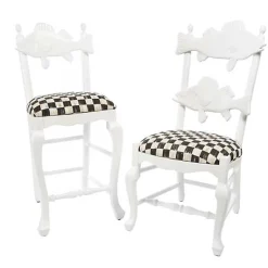 Courtly Check Outdoor Fish Chair