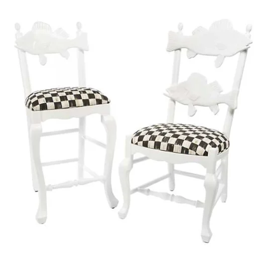 Courtly Check Outdoor Fish Chair