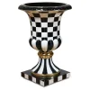 Courtly Check Pedestal Urn