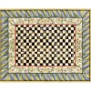 Courtly Check Purple  Green 8' x 10' Washable Rug