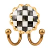 Courtly Check Round Hook