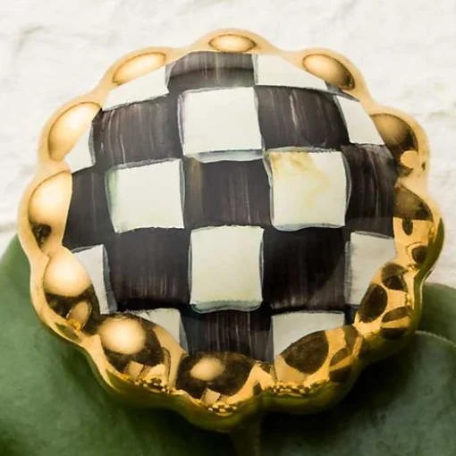 Courtly Check Round Knob