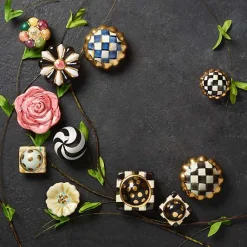 Courtly Check Round Knob