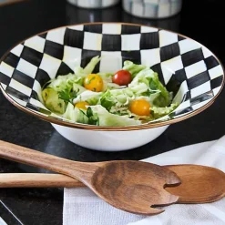 Courtly Check Salad Serving Set