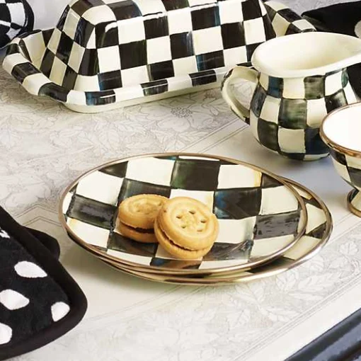 Courtly Check Saucer