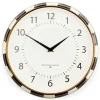 Courtly Check School Wall Clock