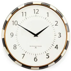 Courtly Check School Wall Clock