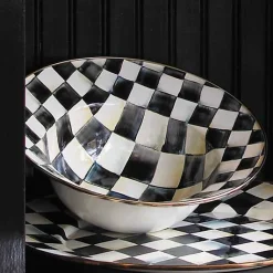 Courtly Check Serving Bowl