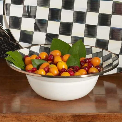 Courtly Check Serving Bowl