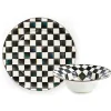 Courtly Check Serving Platter  Bowl Set