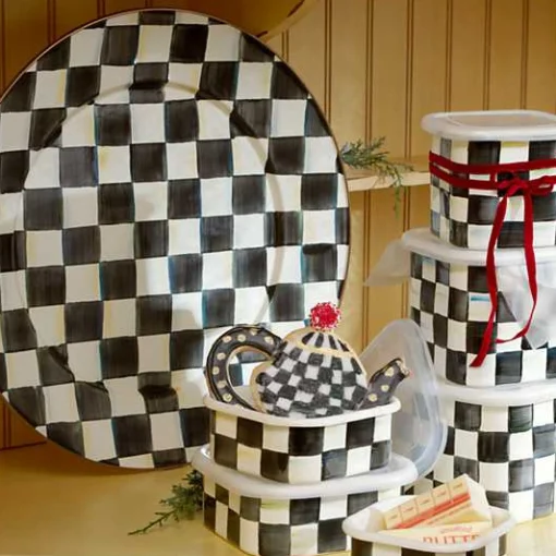 Courtly Check Serving Platter